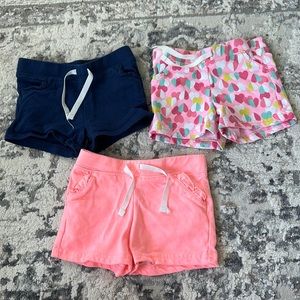 Carters girls shorts